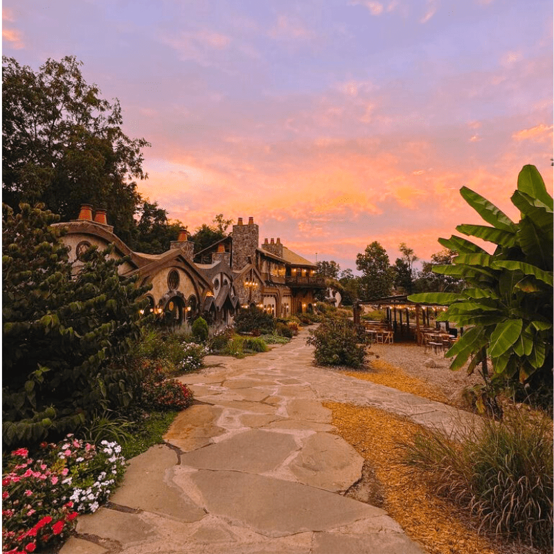 Brunch plate at Ancient Lore Village
